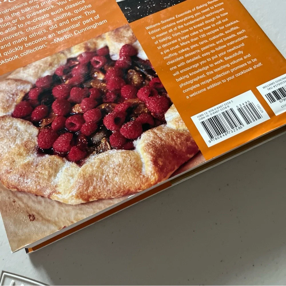 Williams Sonoma Essentials of Baking - Black and Red Cover